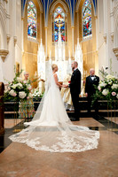 Daria and Zach Wall- St. Peters wedding ceremony