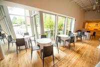 Erie Art Museum wedding set up