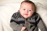 William 3 month photo shoot