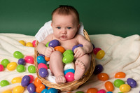 William 3 month photo shoot