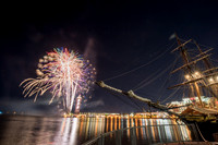 Tall Ships at Night 2016