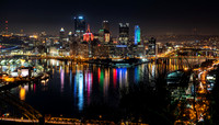 PITTSBURGH at night!!