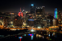 PITTSBURGH at night!!